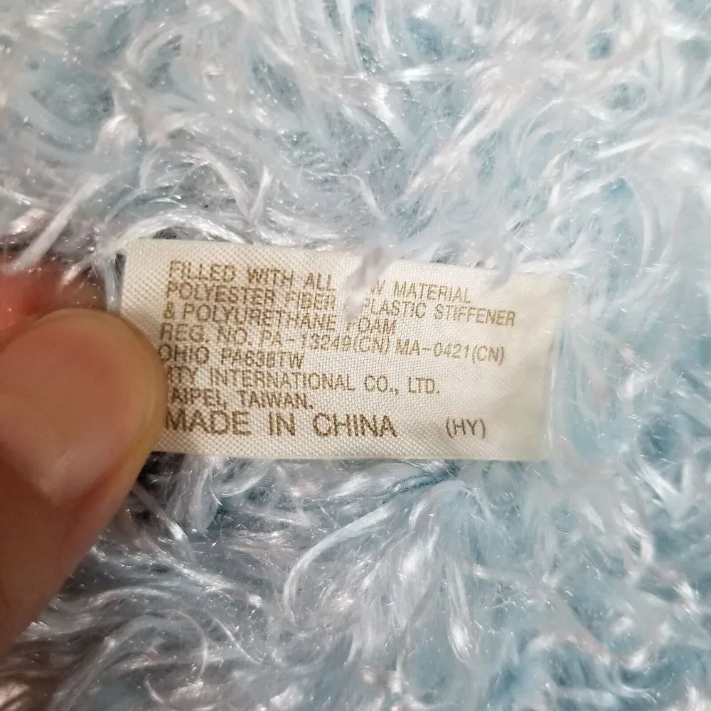 Dan Dee Easter Blue Bunny Plush 16